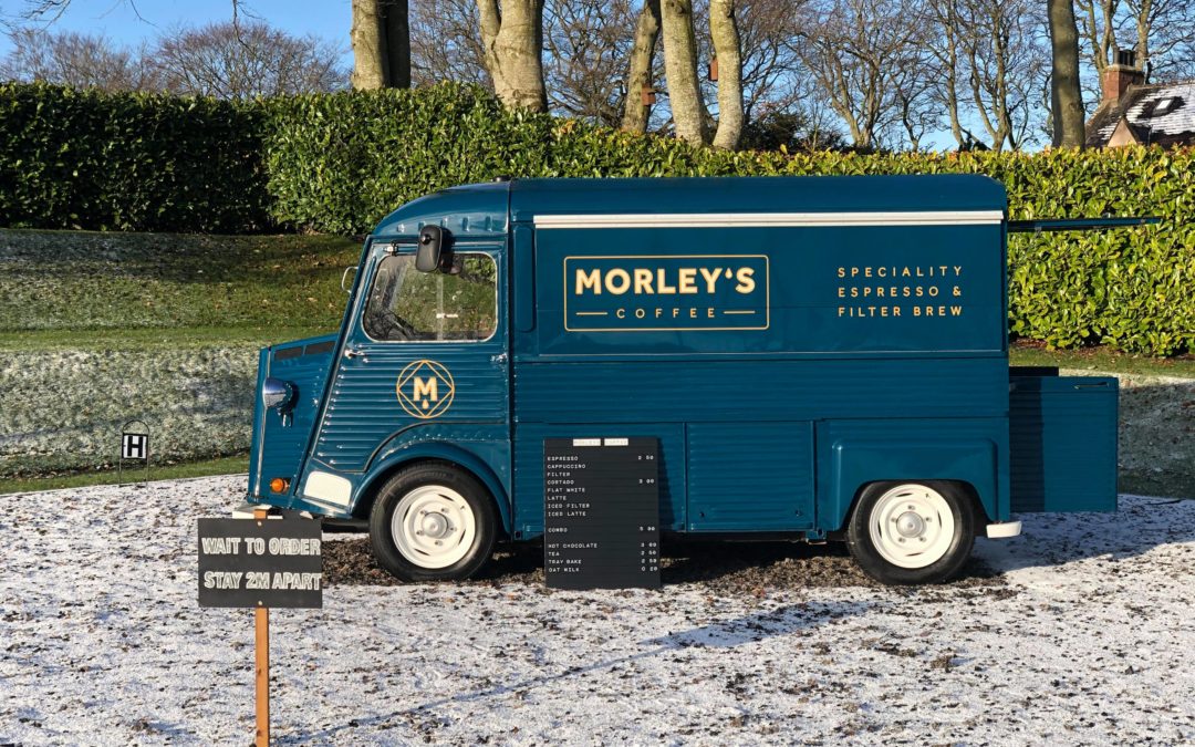 Young Aberdeenshire man launches retro coffee van pop-up