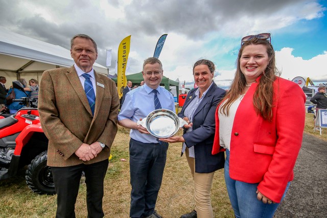 Dingwall butcher marks centenary with Quaich Presentation