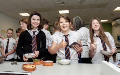 Thousands of pupils tucking in thanks to Tasty QMS initiative