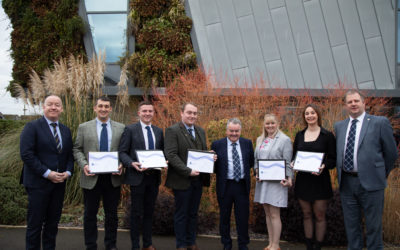 Newly qualified young auctioneers congratulated by IAAS