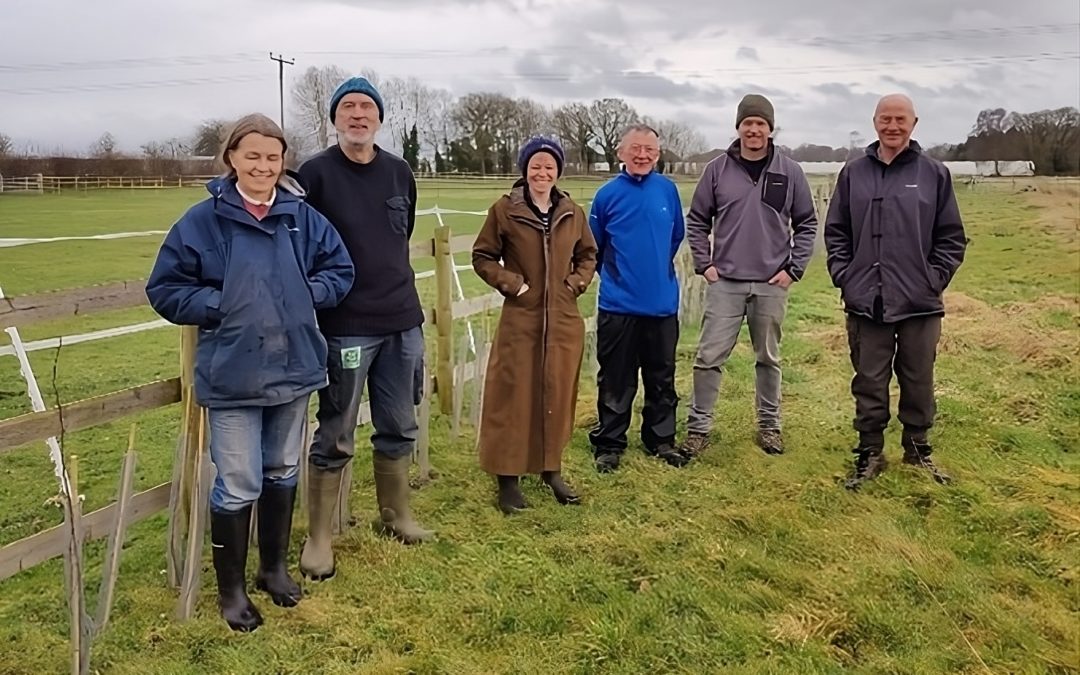 TB talk and hedgerow planting