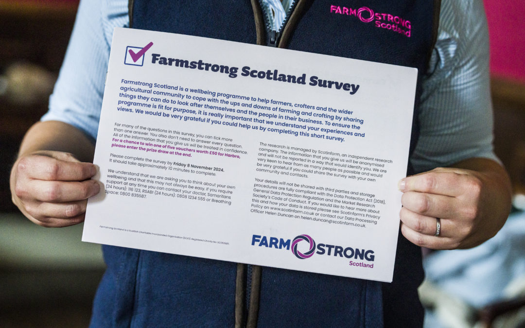 Help Us Build Better Wellbeing – Share Your Voice in the Farmstrong Scotland Survey